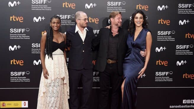 El equipo de 'Pacificado' en el Festival de San Sebastián