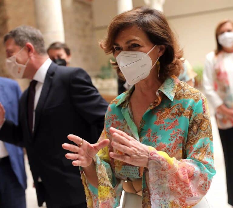 Carmen Calvo no descarta aprobar los indultos la primera semana de julio "o antes"