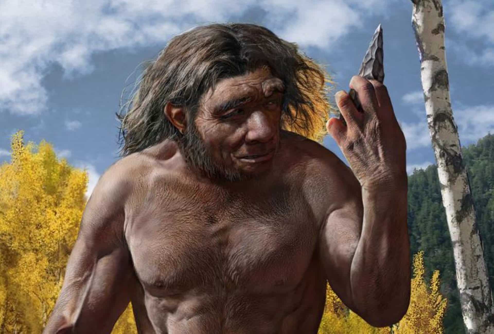 Reconstrucción del Hombre Dragón.