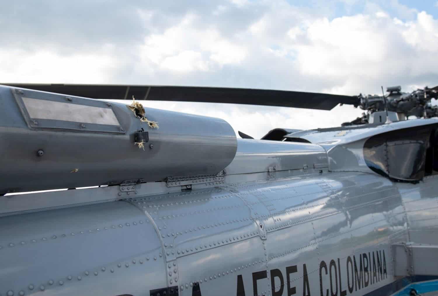 Atacan el helicóptero donde viajaba el presidente colombiano Iván Duque