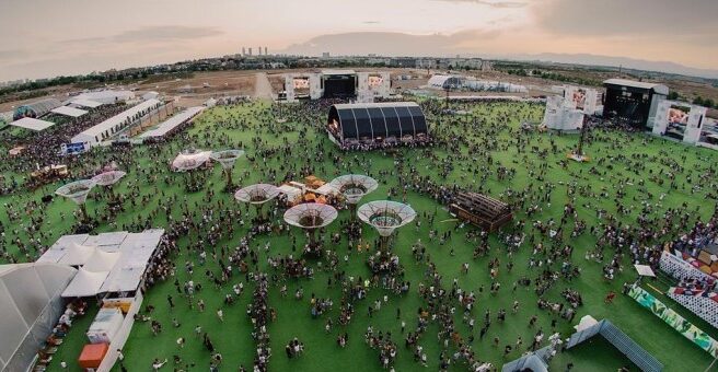 Recinto del festival Mad Cool, en Madrid.