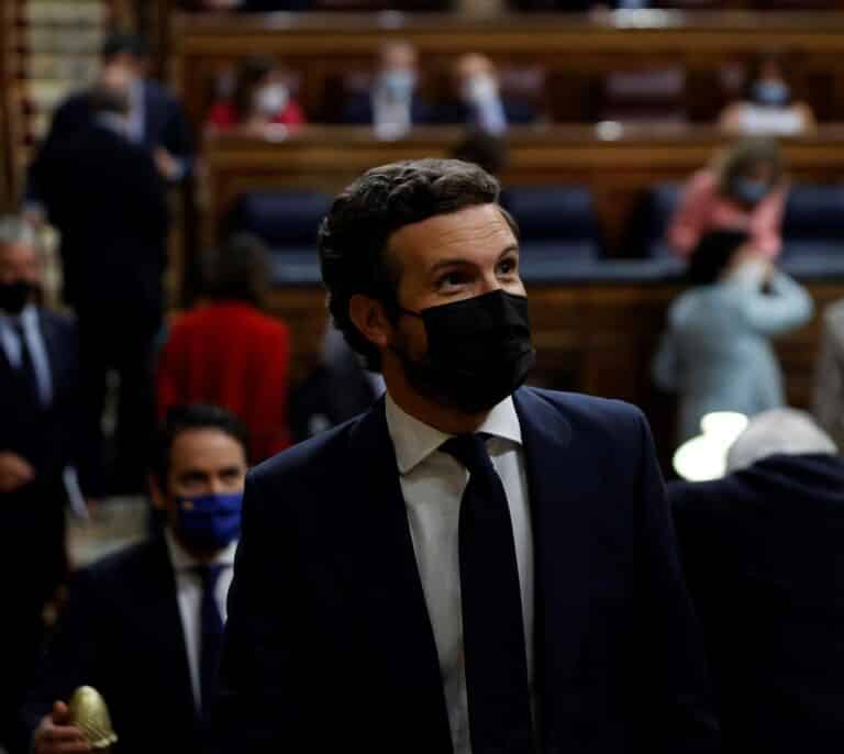 Casado responde a Sánchez: "Dimita y convoque elecciones. Sólo así podrá indultarle la historia"