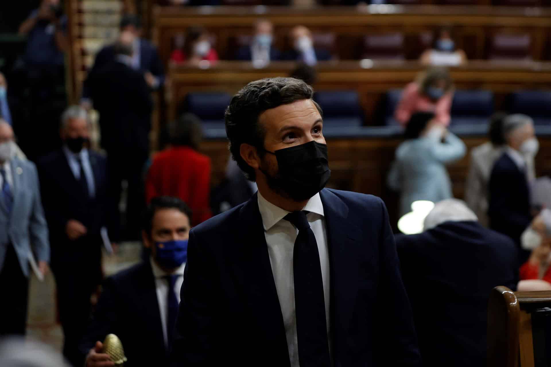 Casado responde a Sánchez: "Dimita y convoque elecciones. Sólo así podrá indultarle la historia"