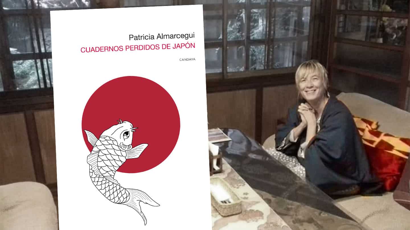 Patricia Almarcegui, en su viaje a Japón y la portada de 'Cuadernos perdidos de Japón'