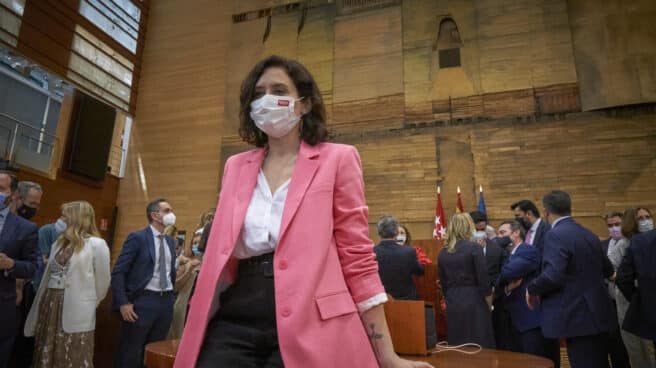La presidenta de la Comunidad de Madrid, Isabel Díaz Ayuso. La presidenta de la Comunidad de Madrid, Isabel Díaz Ayuso.