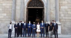 "Vuestra libertad nos hace más fuertes" dice Aragonès al homenajear a los presos en el Palau