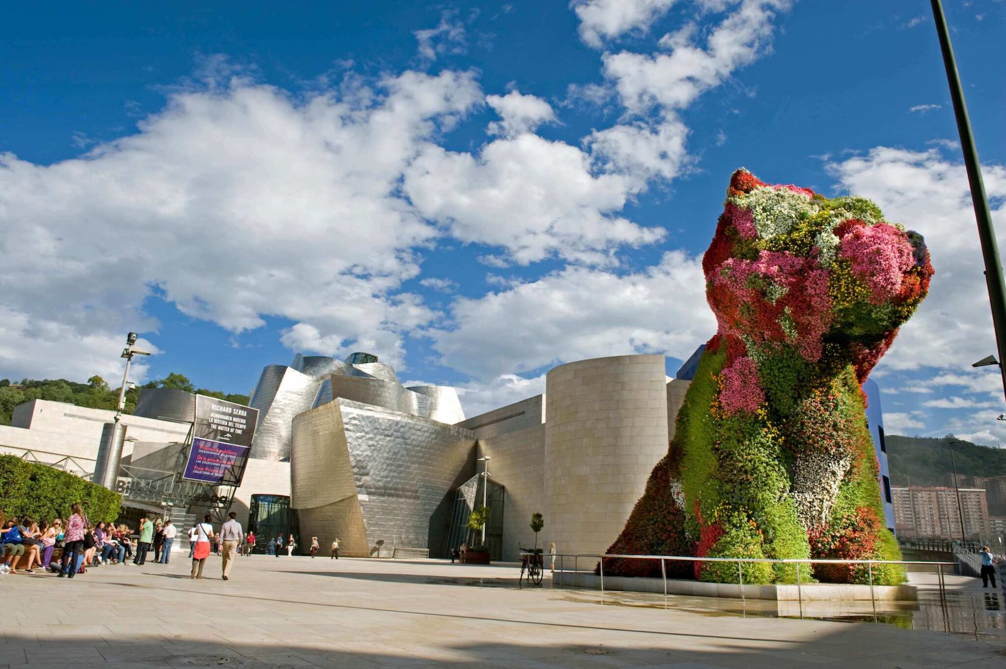 El perro Puppy, del Guggenheim.