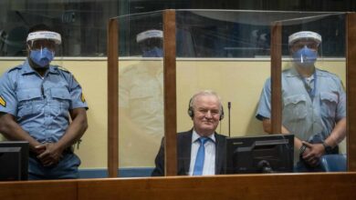 Ratko Mladic, condenado a morir en prisión por el asedio de Sarajevo y la masacre de Srebrenica