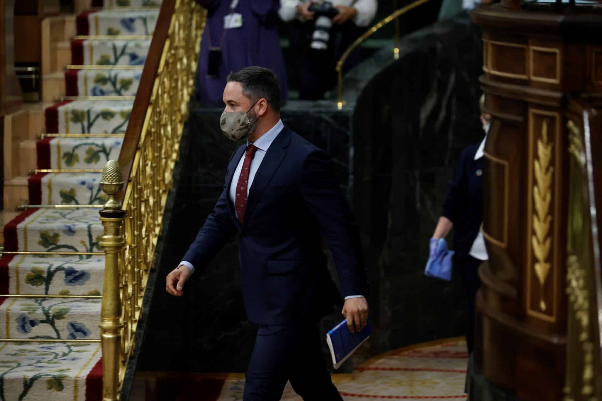 Abascal advierte a Casado que pedir elecciones "no es suficiente" e insiste en que presente una moción de censura