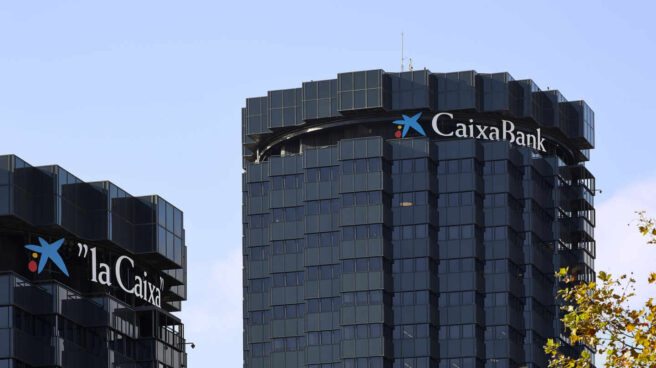 Torres CaixaBank en Barcelona.