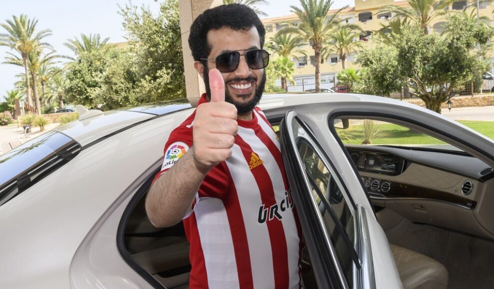 Turki al Sheij, dueño saudí de la Unión Deportiva Almería