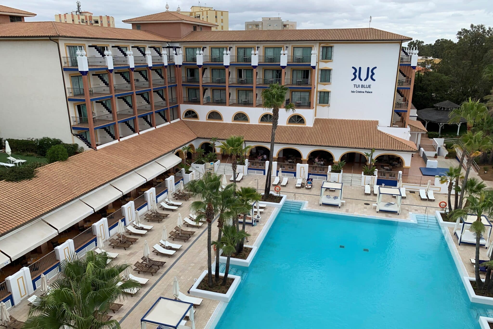 Instalaciones del hotel Tui Blue Isla Cristina que ha lanzado la oferta