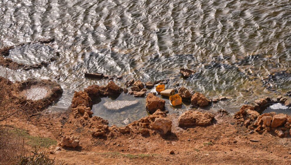 Piscinas de sal en Socotra