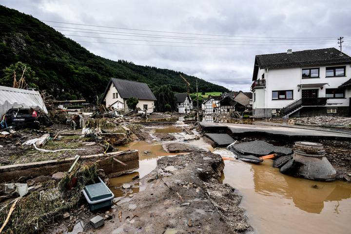 Las inundaciones en Alemania están relacionadas con el cambio climático según la AEMET