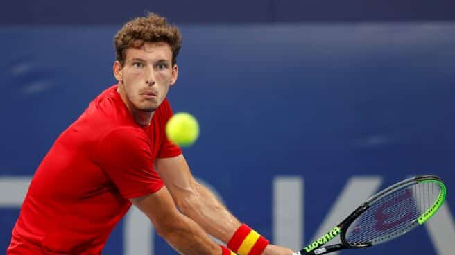 Pablo Carreño, en los Juegos Olímpicos de Tokio.