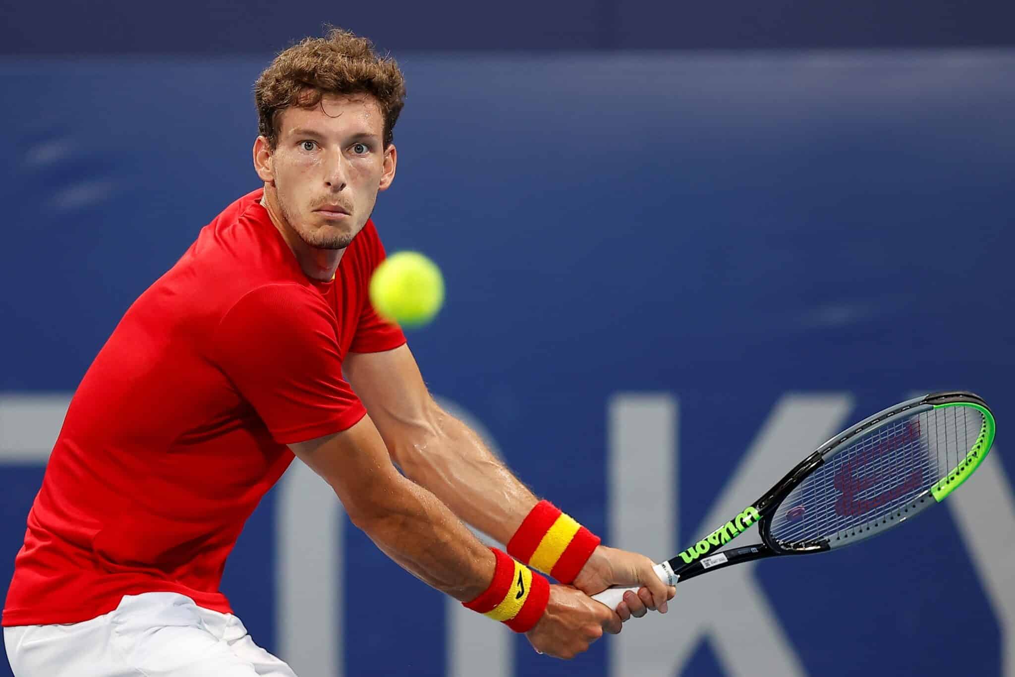 Pablo Carreño, en los Juegos Olímpicos de Tokio.