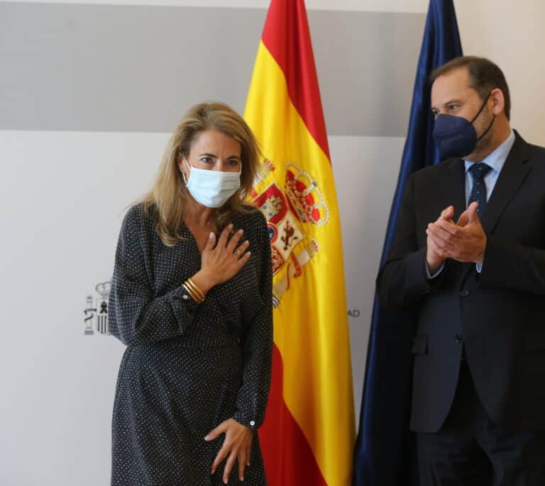 Ábalos e Iceta no ocultan su disconformidad con el relevo y el cambio de Ministerio