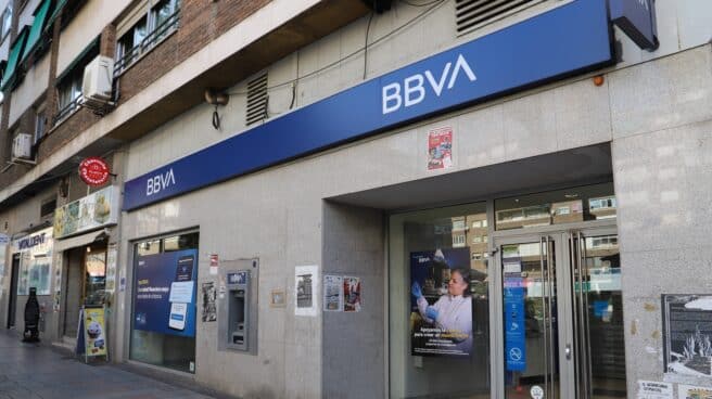 Imagen de archivo de una oficina bancaria Imagen de archivo de una oficina bancaria