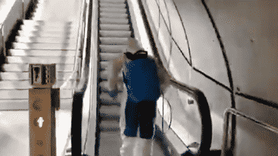 El tuit viral del Metro de Bilbao: ¿están desinfectando bien las escaleras?