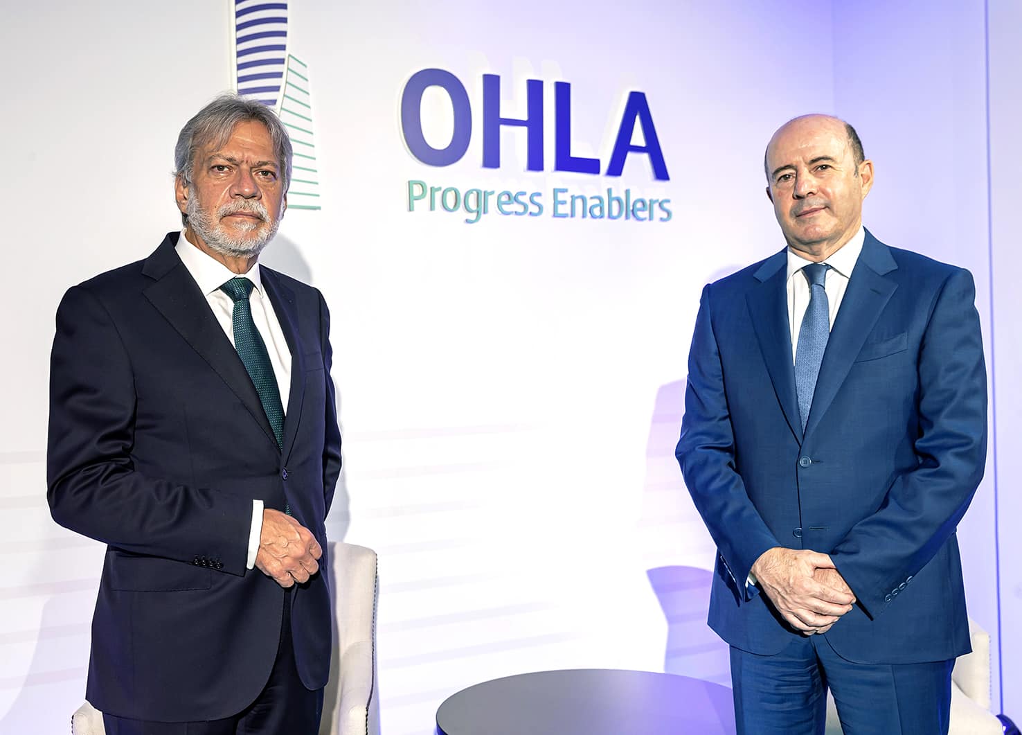 D. Luis Amodio y D. José Antonio Fernández Gallar, presidente y CEO de OHLA.