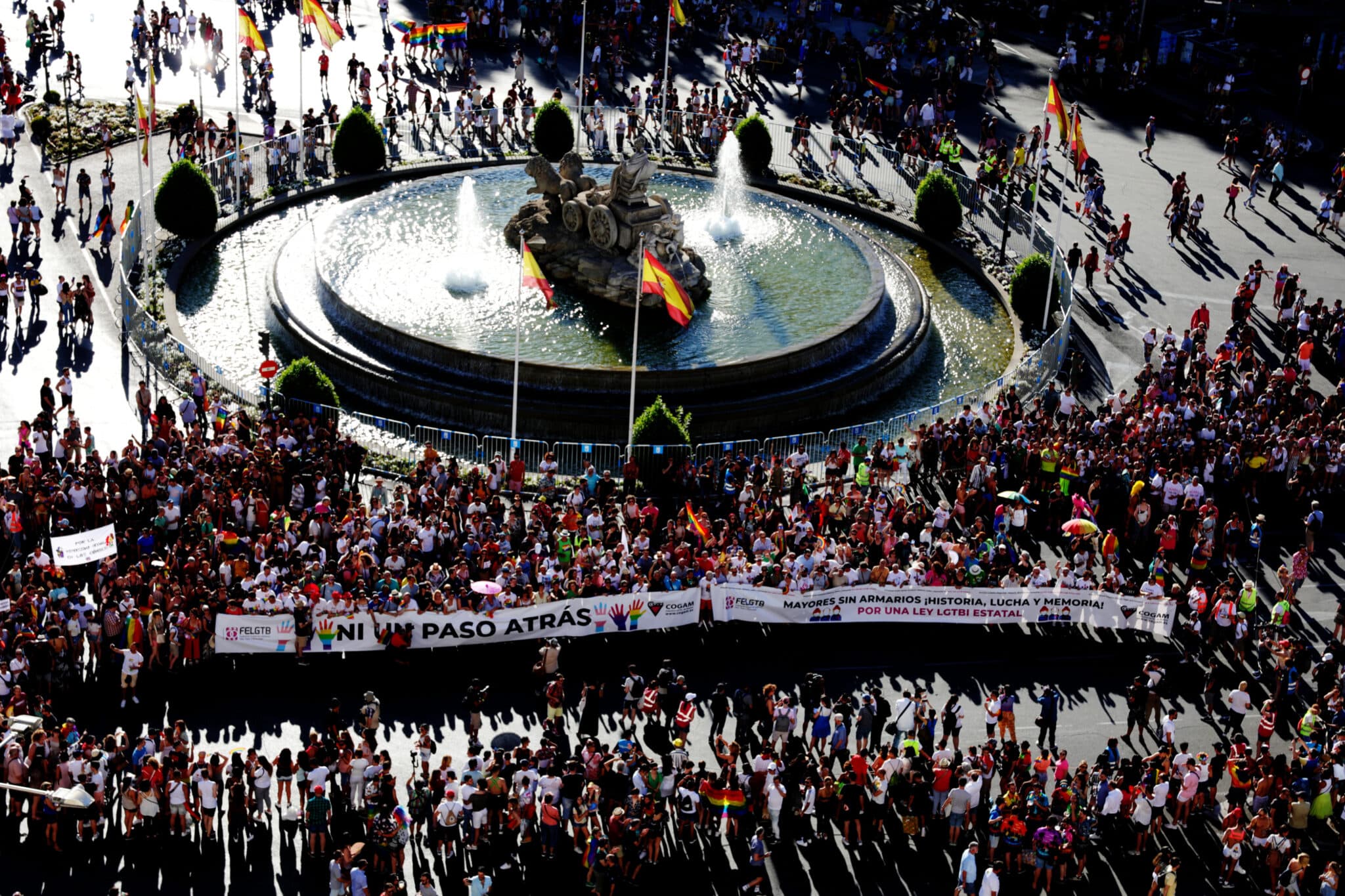 840 efectivos de la Policía Nacional vigilarán las fiestas y la manifestación del Orgullo en Madrid