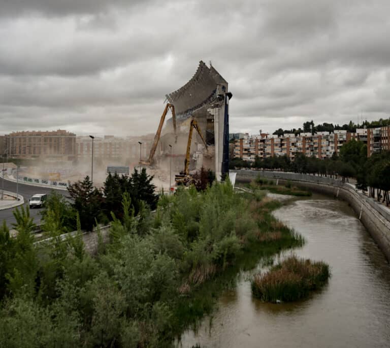 Las obras de soterramiento de la M-30 por el Calderón durarán 20 meses