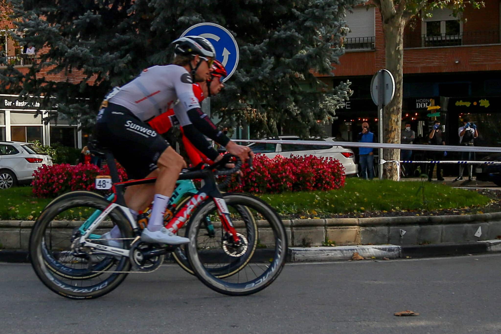 Vuelta Ciclista a España en Pozuelo de Alarcón (Madrid).