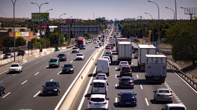 Arranca la primera 'Operación Salida' del verano 2021 Tráfico en la A-4, antigua Autovía de Andalucía, a su paso por Pinto