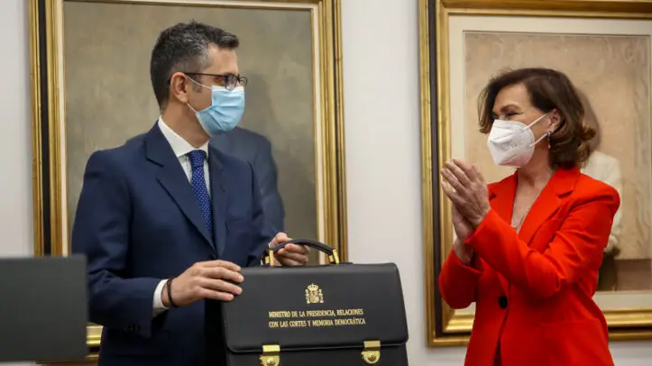 Bolaños cree que "no hay que tocar la Constitución" tras la sentencia sobre el estado de alarma