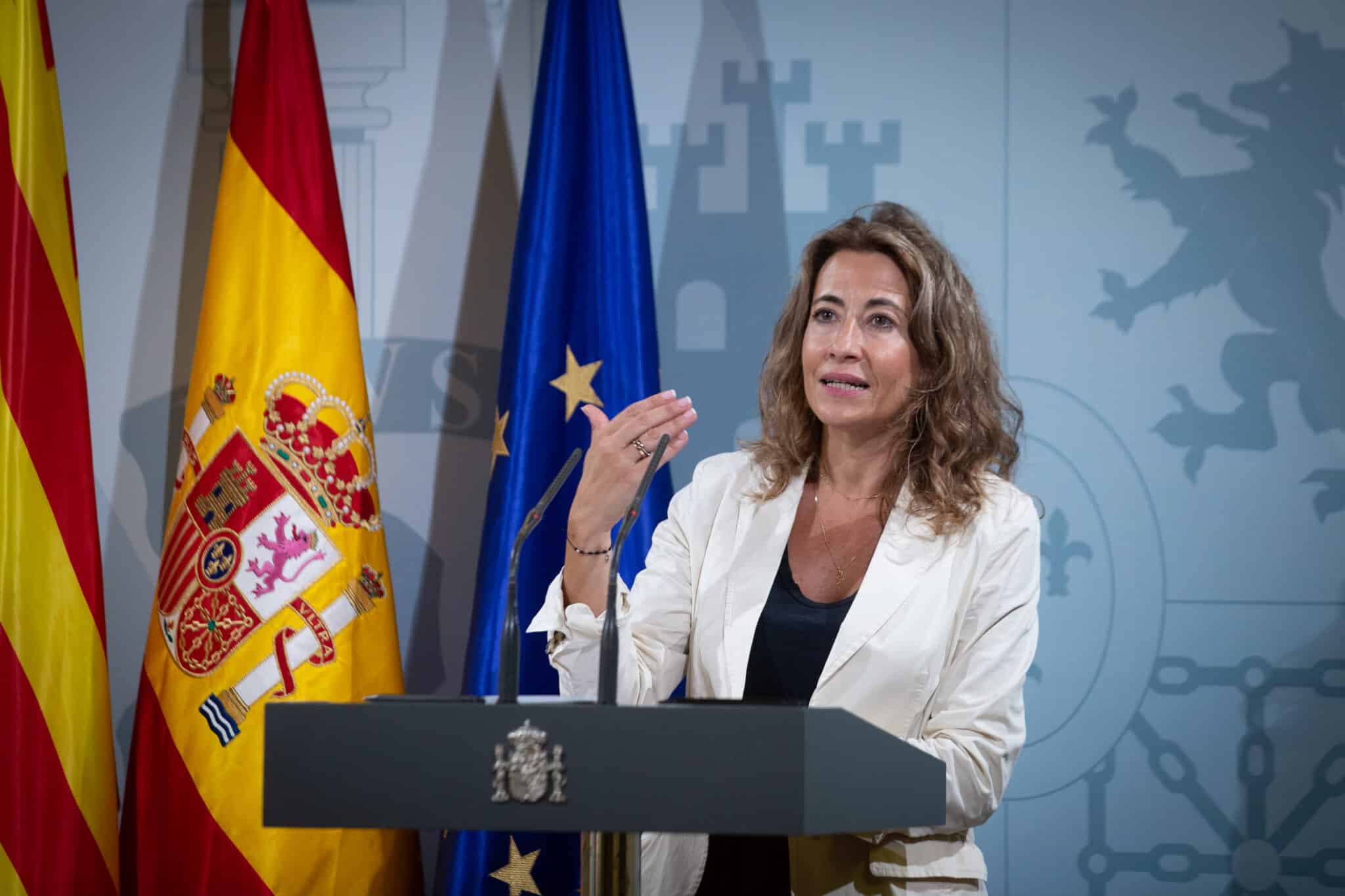 La ministra de Transportes, Movilidad y Agenda Urbana, Raquel Sánchez.