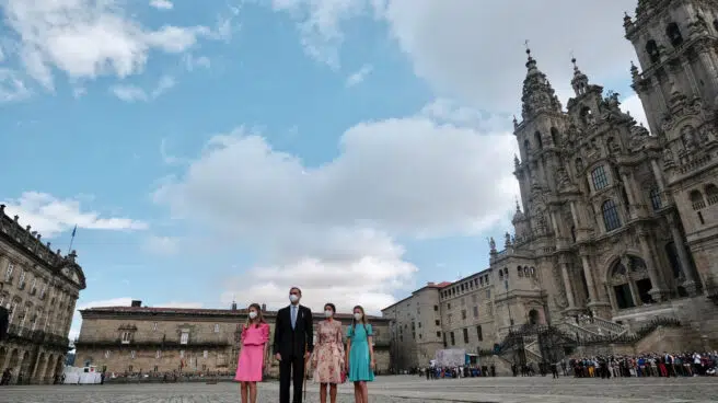El Rey apela en Santiago a la "unidad y la concordia" en España