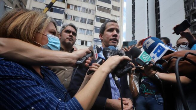 Juan Guaidó, presidente encargado de Venezuela, a salvo tras un intento de arresto