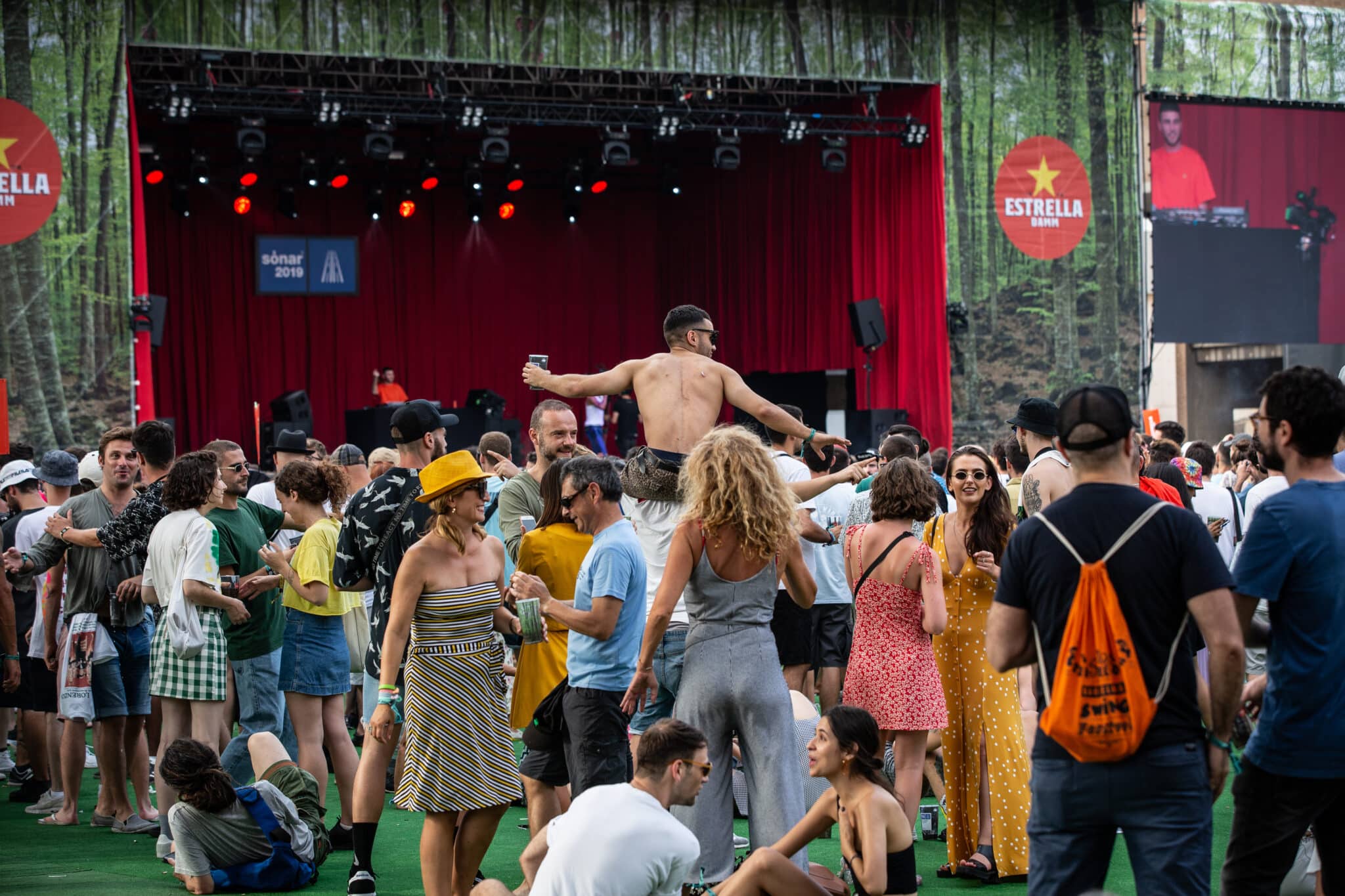Inauguración del festival de música Sónar en su edición del 2019