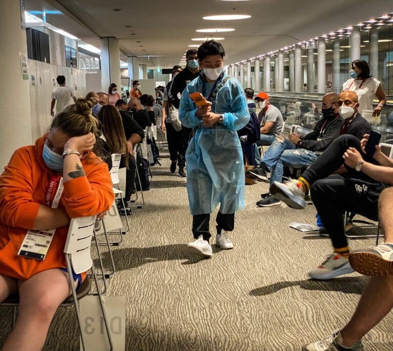 Más de 70 casos de coronavirus en Tokio 2020 a tres días de la ceremonia inaugural