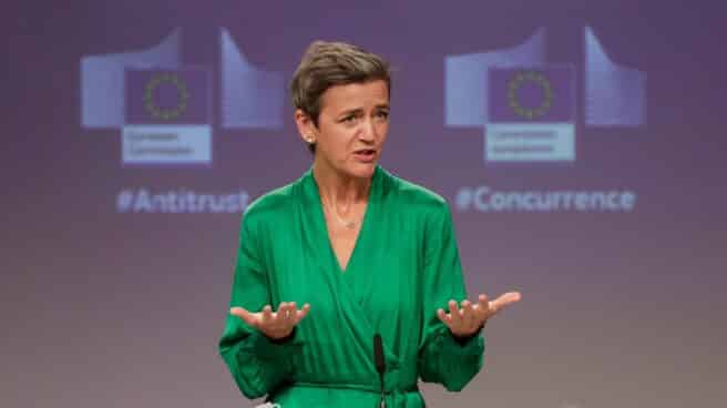 La vicepresidenta comunitaria y responsable de Competencia, Margrethe Vestager.