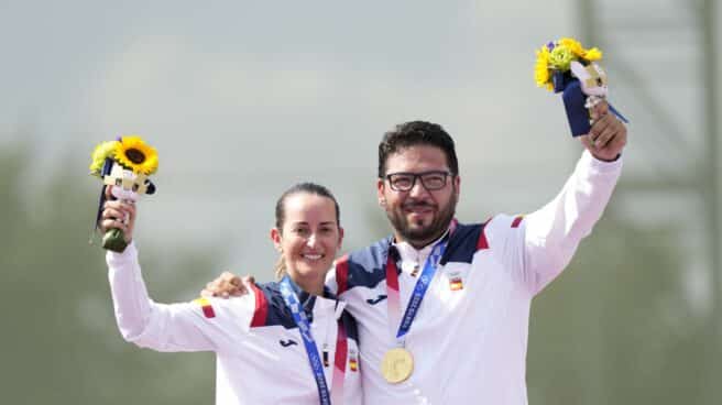 Fátima Gálvez y Alberto Fernández, oro en tiro olímpico en los Juegos de Tokio 2020 Fátima Gálvez y Alberto Fernández, oro en tiro olímpico en los Juegos de Tokio 2020