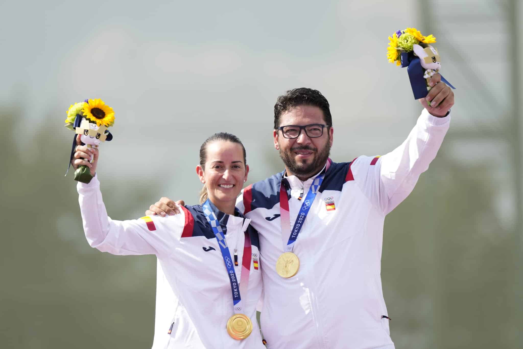Fátima Gálvez y Alberto Fernández, oro en tiro olímpico en los Juegos de Tokio 2020
