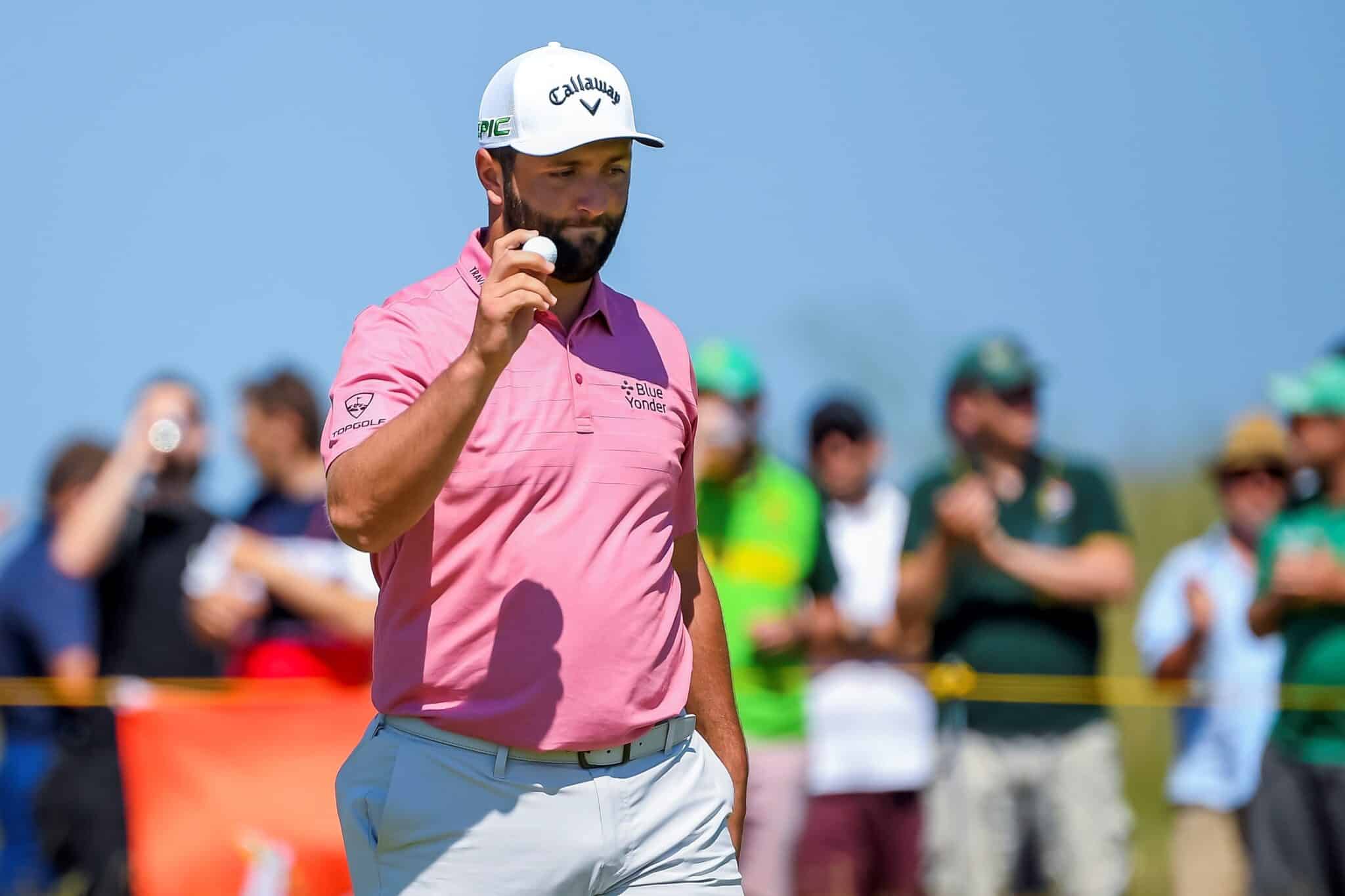 Jon Rahm , en el Abierto británico.