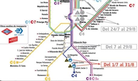 ¿Cómo llegar a El Ferial en Parla en Autobús, Tren o Metro?