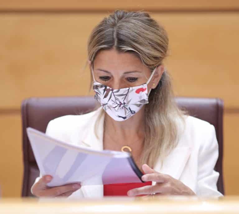Yolanda Díaz obligará a las empresas a reducir las jornadas de los empleados antes de optar por el despido