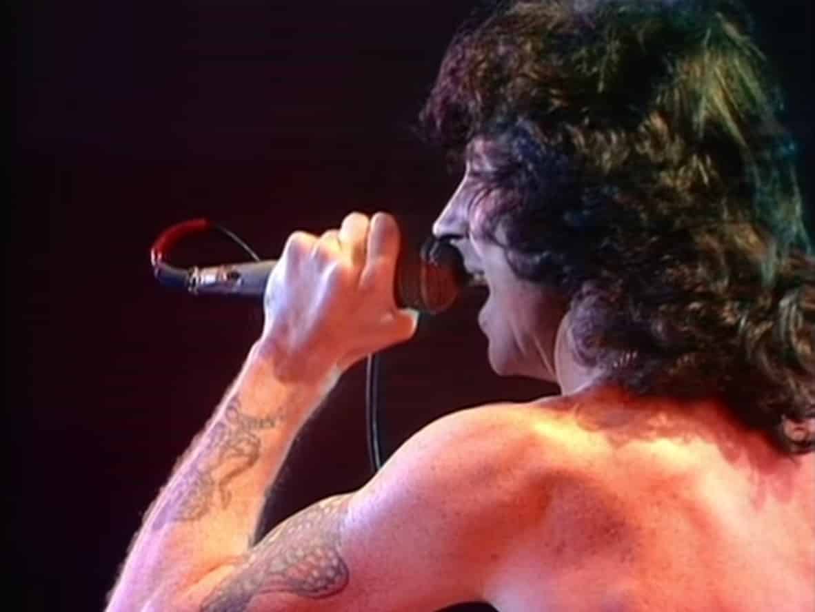 Bon Scott en 1979