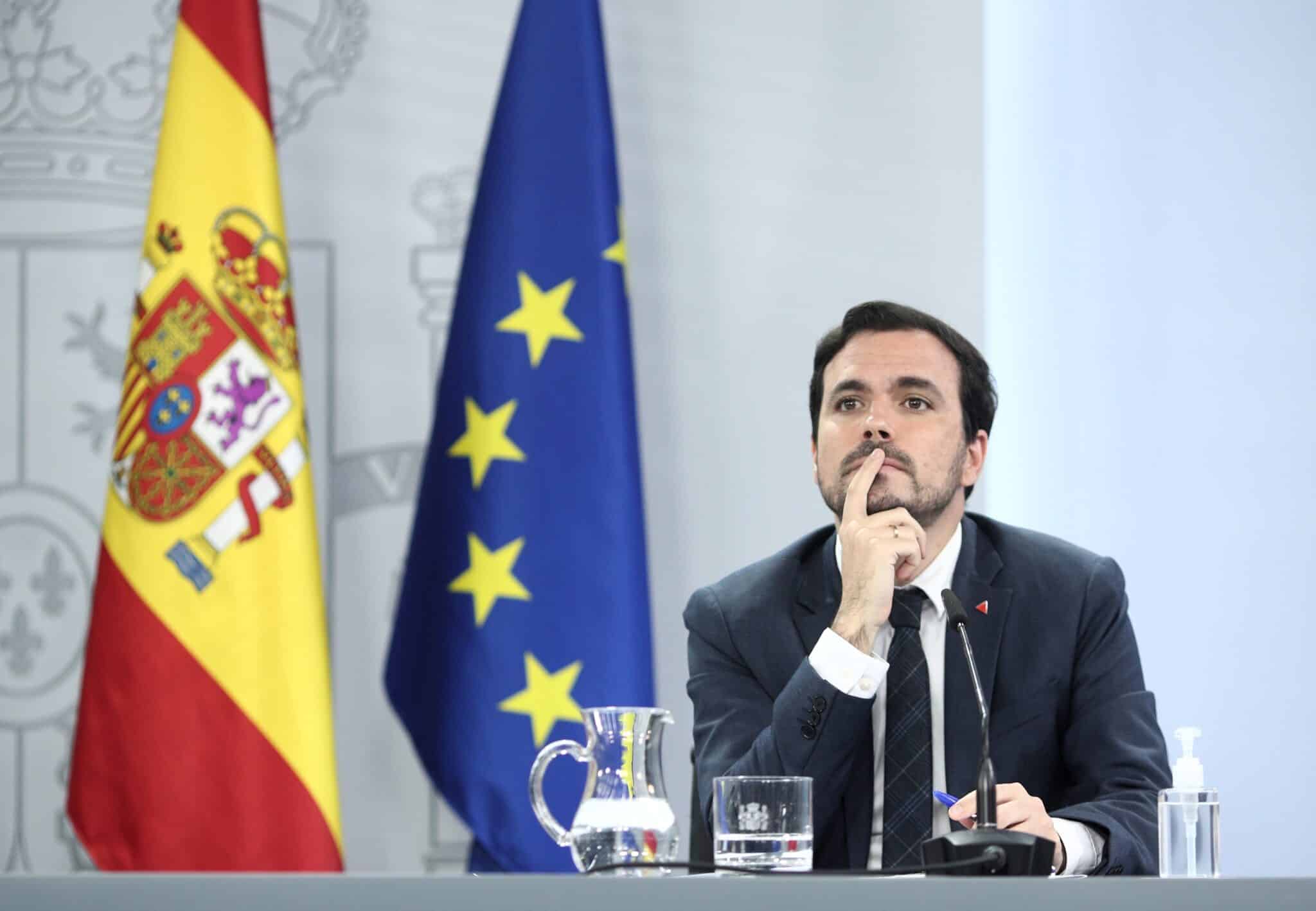 El ministro de Consumo, Alberto Garzón.