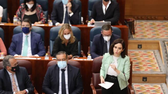 La presidenta de la Comunidad de Madrid, Isabel Díaz Ayuso.