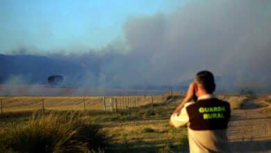 Sigue activo el incendio en Monte Yerga (La Rioja), Reserva de la Biosfera