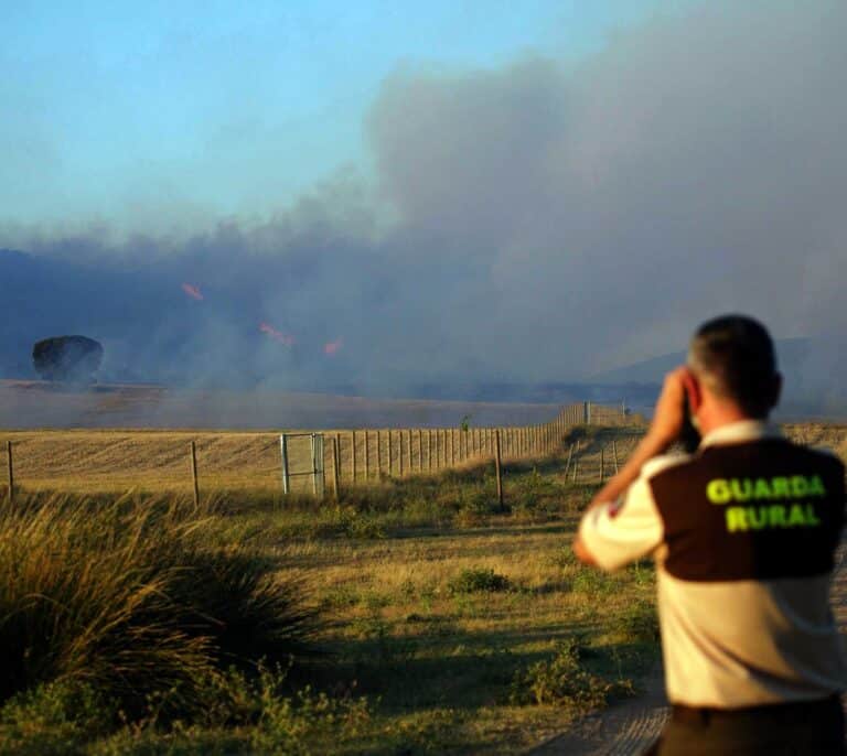 Sigue activo el incendio en Monte Yerga (La Rioja), Reserva de la Biosfera