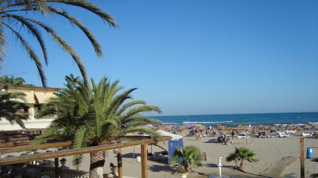 Playa de Benicasim (Castellón). Playa de Benicasim (Castellón).