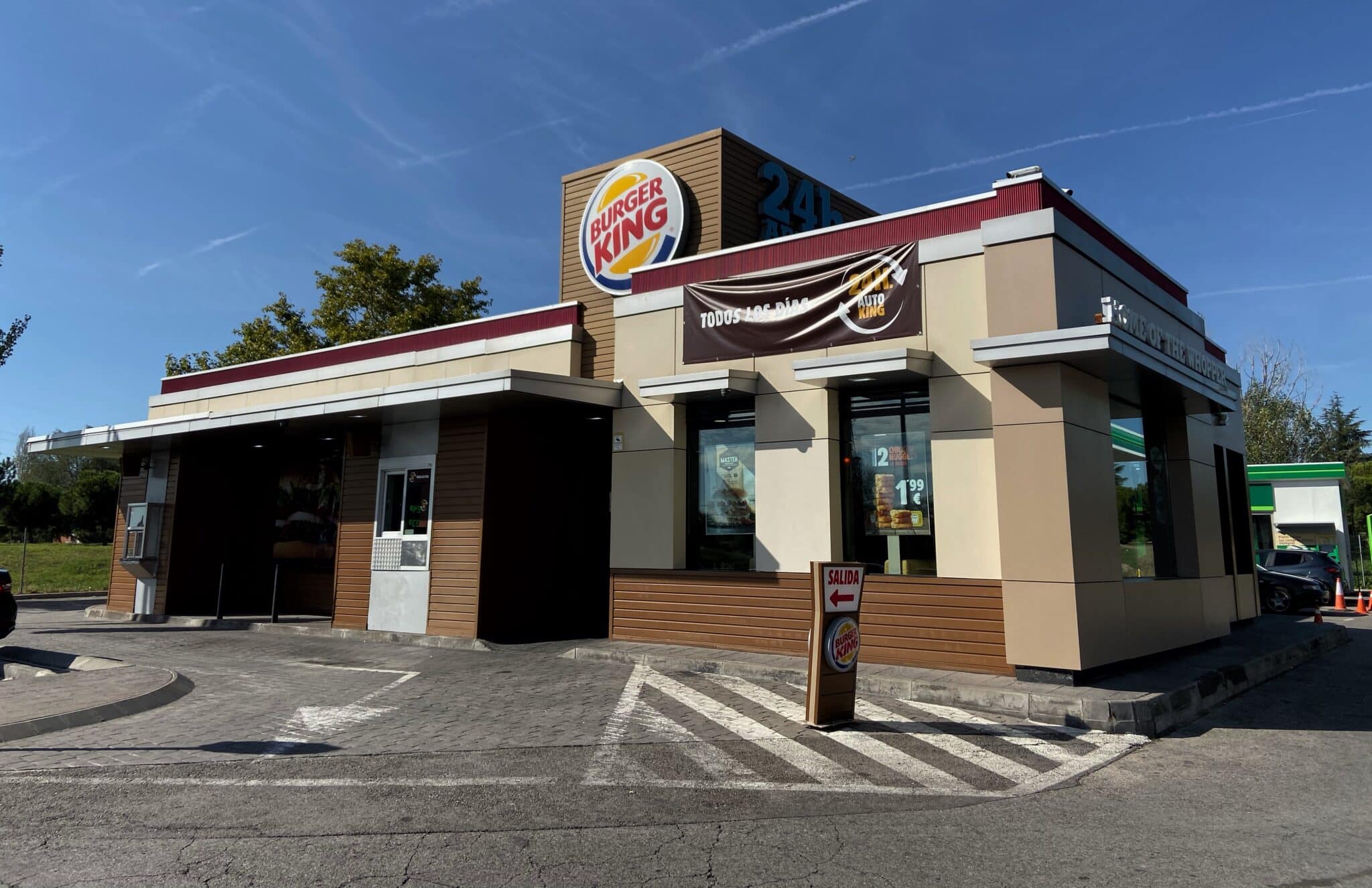 Foto del restaurante de comida rápida Burger King.