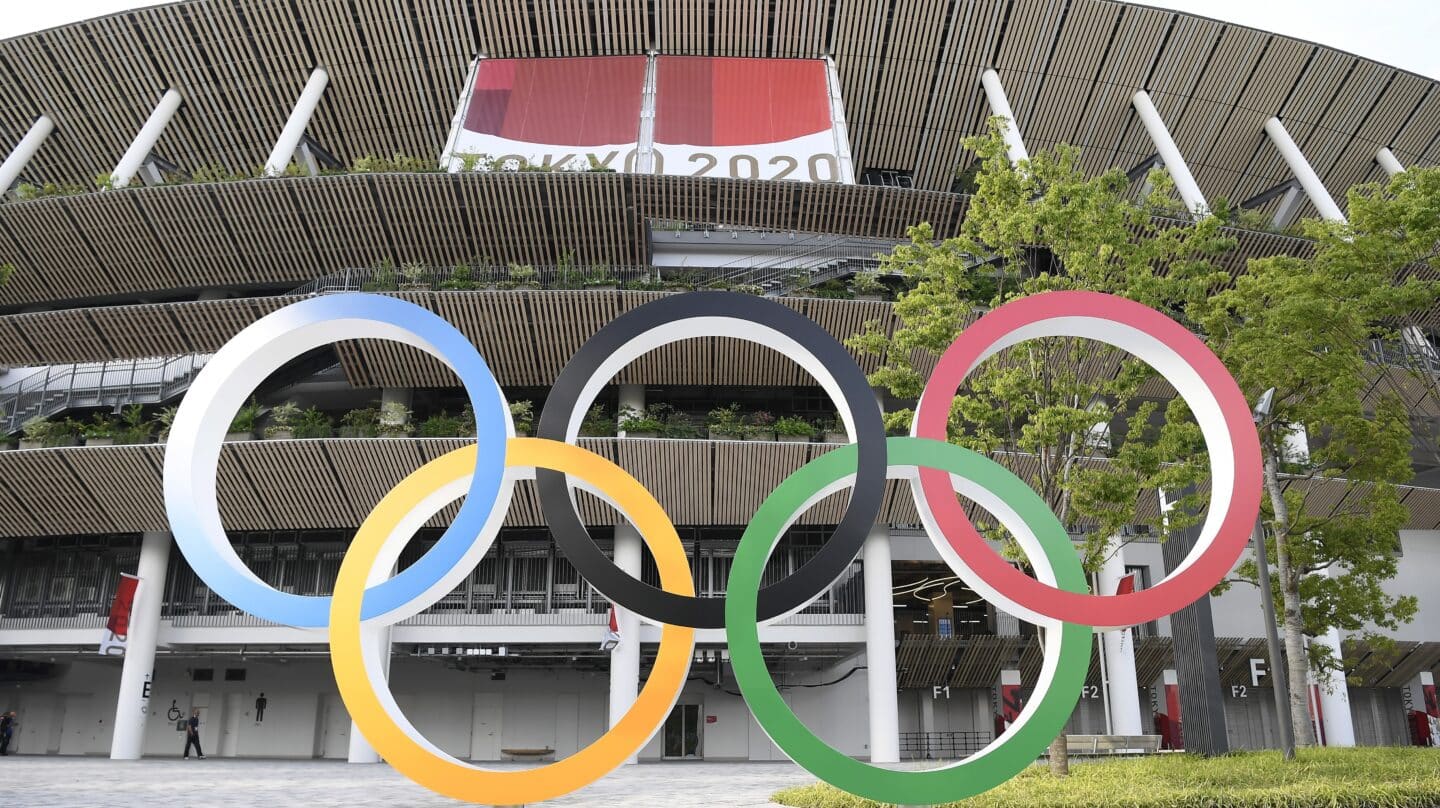 El Estadio Nacional de Tokio, sede principal de los Juegos Olímpicos de Tokio 2020