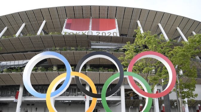 El Estadio Nacional de Tokio, sede principal de los Juegos Olímpicos de Tokio 2020