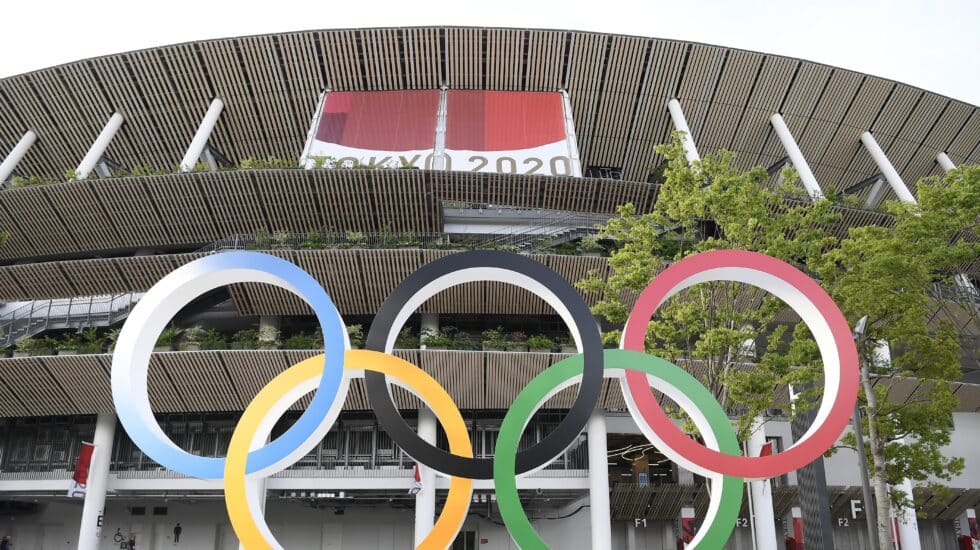 El Estadio Nacional de Tokio, sede principal de los Juegos Olímpicos de Tokio 2020
